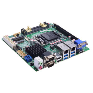 Axiomtek MANO522 Mini ITX Motherboard, 9th/8th Gen Intel Core i7/i5/i3, H310 chipset, 6 USB, up to 64GB memory